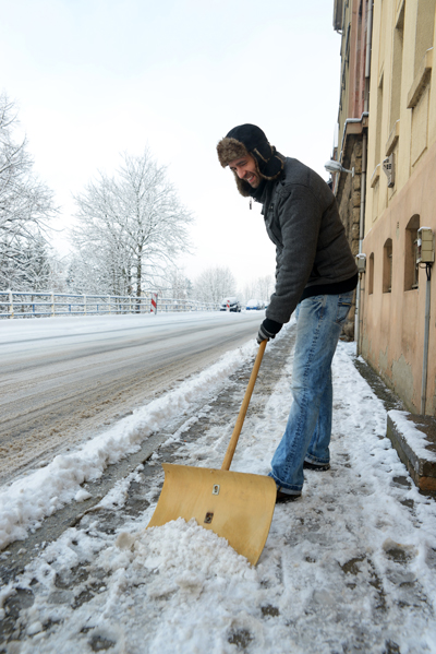 Streupflichten bei Schneefall und Glatteis