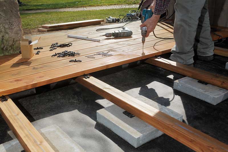 Holzterrasse – Ihr Sonnendeck im Eigenbau