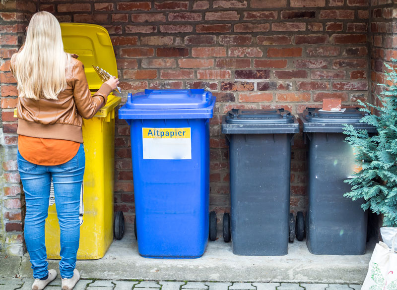 Zu welchen Tageszeiten darf Müll entsorgt werden?