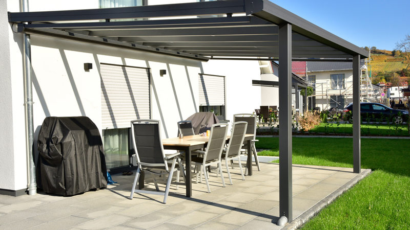 Tipps zur Pflege Ihrer Terrassenüberdachung aus Aluminium