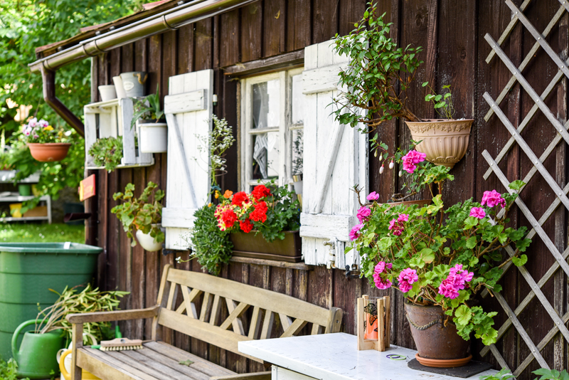 Ein kleines Paradies im Grünen: Das Gartenhaus als urige Schlafstätte für Abenteurer