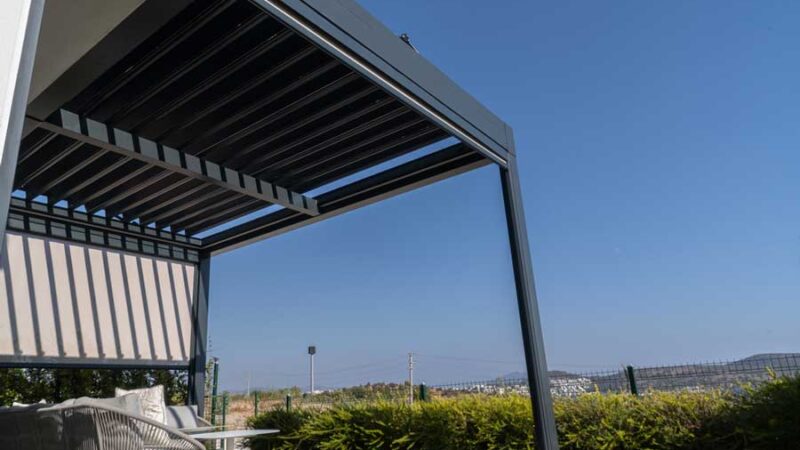 Drei Gründe für eine Pergola aus Aluminium