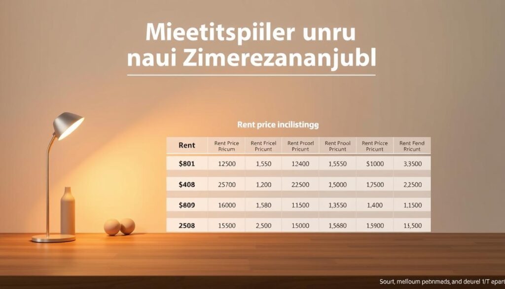 Mietpreise nach Zimmeranzahl