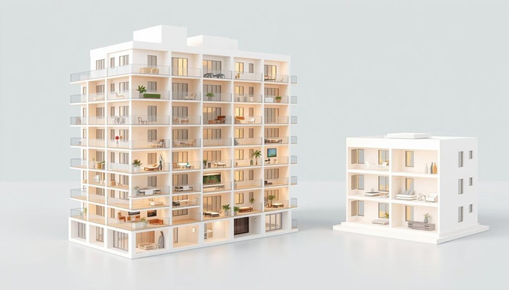 Wohnungstypen nach Geschosslage
