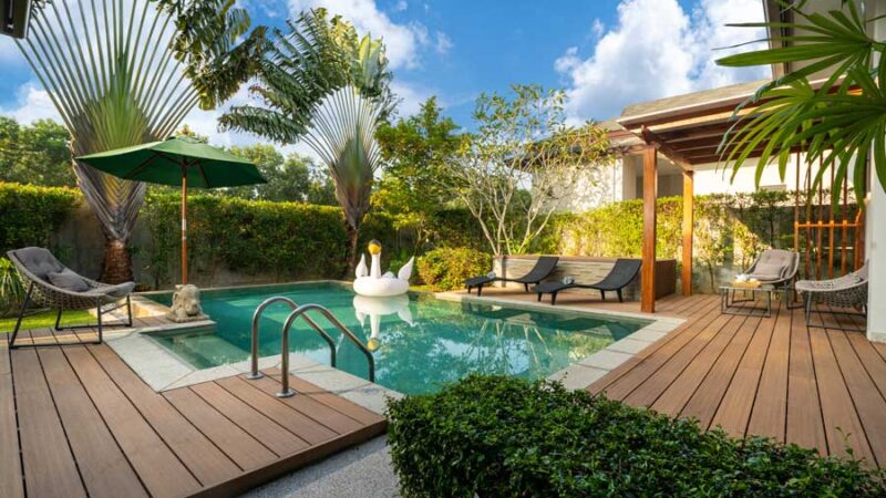 Erholsame Oasen: Einen Garten in einen Wellnessbereich verwandeln
