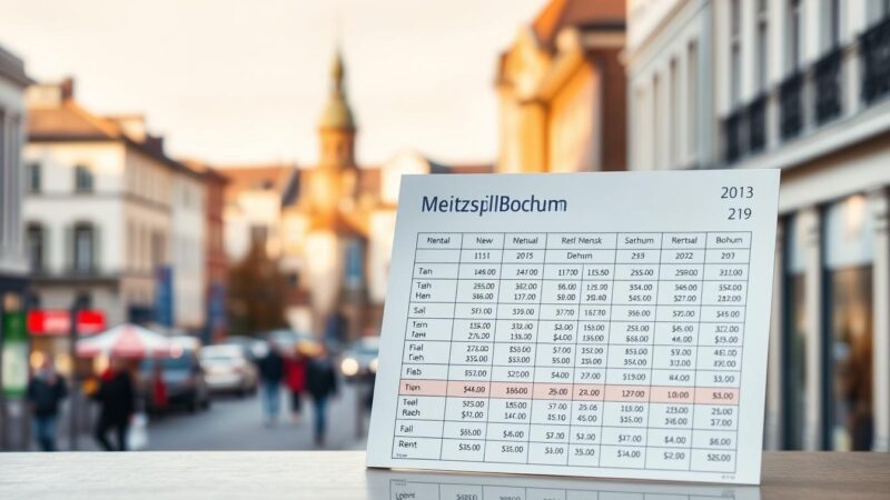 Mietspiegel Bochum: Aktuelle Preise und Infos