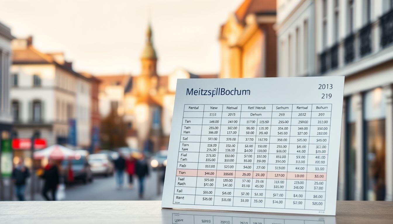 Mietspiegel Bochum: Aktuelle Preise und Infos