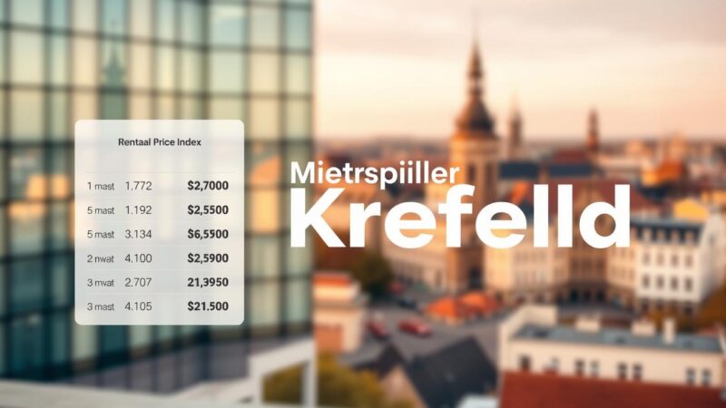 Mietspiegel Krefeld: Aktuelle Preise und Infos