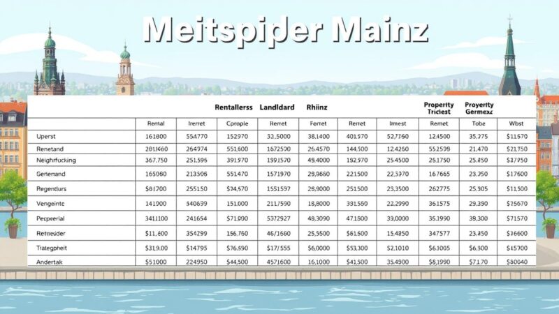 Mietspiegel Mainz: Informationen für Vermieter und Mieter