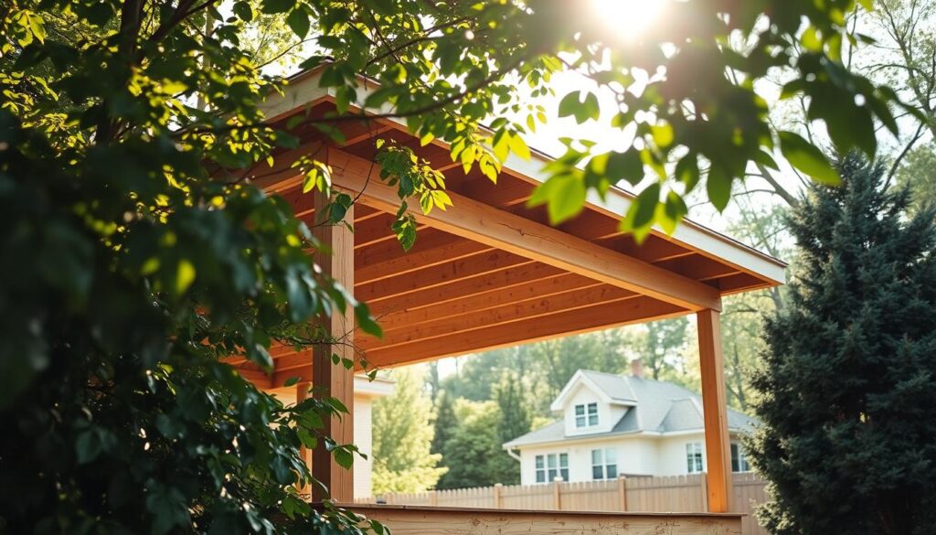 Terrassenüberdachung ohne Baugenehmigung