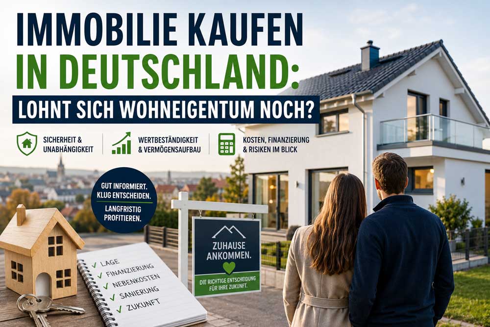 Immobilie kaufen in Deutschland: Lohnt sich Wohneigentum noch?